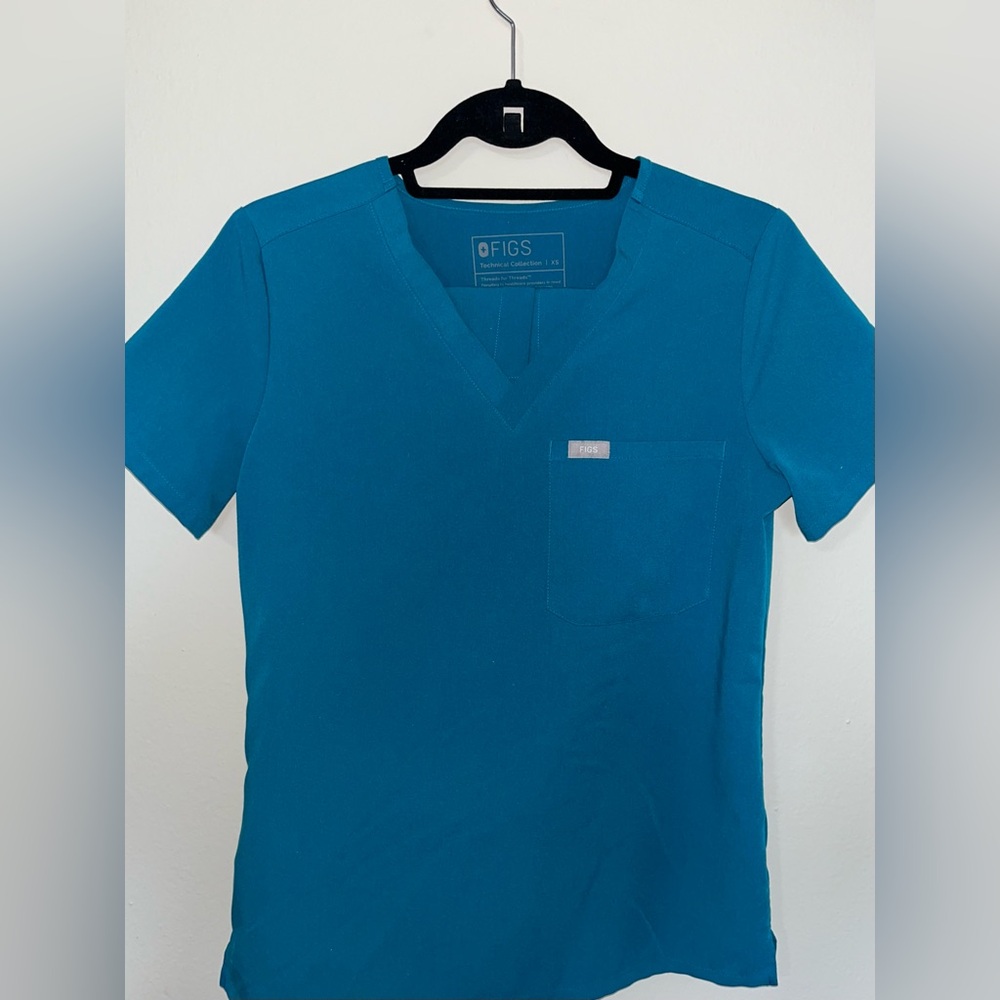 FIGS PACIFIC BLUE SCRUB SET SIZE SMALL